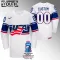 USA Personalisiert IIHF World Championship 2023 Trikot - Kinder (Weiss)