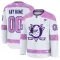 Fanatics Anaheim Ducks Hockey Fights Cancer Personalisiert 24/25 Practice Trikot - Herren (Weiss)