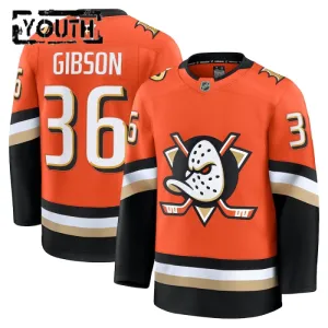 Fanatics Anaheim Ducks John Gibson 24/25 Home Premium Trikot - Kinder (Orange) Fanatics Anaheim Ducks John Gibson 24/25 Home Premium Trikot - Kinder (Orange)