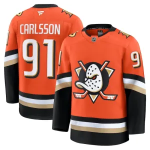 Fanatics Anaheim Ducks Leo Carlsson 24/25 Home Premium Trikot - Herren (Orange) Fanatics Anaheim Ducks Leo Carlsson 24/25 Home Premium Trikot - Herren (Orange)