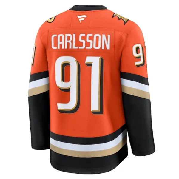 Fanatics Anaheim Ducks Leo Carlsson 24/25 Home Premium Trikot - Herren (Orange)