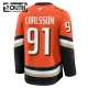 Fanatics Anaheim Ducks Leo Carlsson 24/25 Home Premium Trikot - Kinder (Orange)