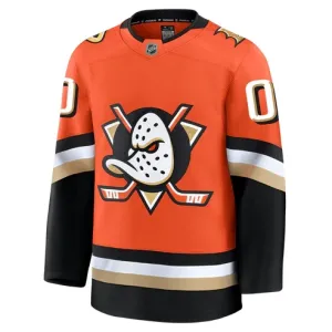 Fanatics Anaheim Ducks Personalisiert 24/25 Home Premium Trikot - Herren (Orange)