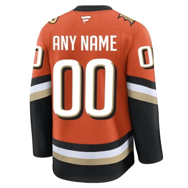 Fanatics Anaheim Ducks Personalisiert 24/25 Home Premium Trikot - Herren (Orange)