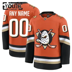 Fanatics Anaheim Ducks Personalisiert 24/25 Home Premium Trikot - Kinder (Orange) Fanatics Anaheim Ducks Personalisiert 24/25 Home Premium Trikot - Kinder (Orange)