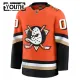 Fanatics Anaheim Ducks Personalisiert 24/25 Home Premium Trikot - Kinder (Orange)