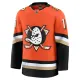 Fanatics Anaheim Ducks Trevor Zegras 24/25 Home Premium Trikot - Herren (Orange)