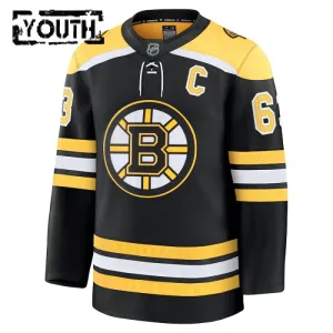Fanatics Boston Bruins Brad March 24/25 Home Premium Trikot - Kinder (Schwarz)