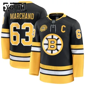 Fanatics Boston Bruins Brad Marchand 100 Jahre Jubiläum 24/25 Alternate Premium Trikot - Kinder (Schwarz) Fanatics Boston Bruins Brad Marchand 100 Jahre Jubiläum 24/25 Alternate Premium Trikot - Kinder (Schwarz)