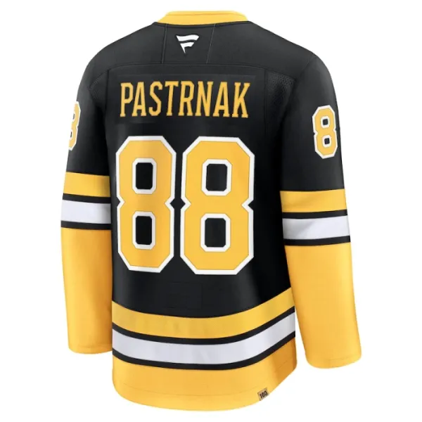 Fanatics Boston Bruins David Pastrnak 100 Jahre Jubiläum 24/25 Alternate Premium Trikot - Herren (Schwarz)