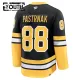 Fanatics Boston Bruins David Pastrnak 100 Jahre Jubiläum 24/25 Alternate Premium Trikot - Kinder (Schwarz)
