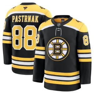 Fanatics Boston Bruins David Pastrnak 24/25 Home Premium Trikot - Herren (Schwarz)