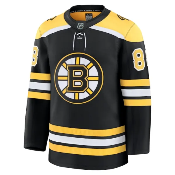 Fanatics Boston Bruins David Pastrnak 24/25 Home Premium Trikot - Herren (Schwarz)