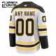 Fanatics Boston Bruins Personalisiert 24/25 Away Premium Trikot - Kinder (Weiss)