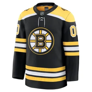 Fanatics Boston Bruins Personalisiert 24/25 Home Premium Trikot - Herren (Schwarz)