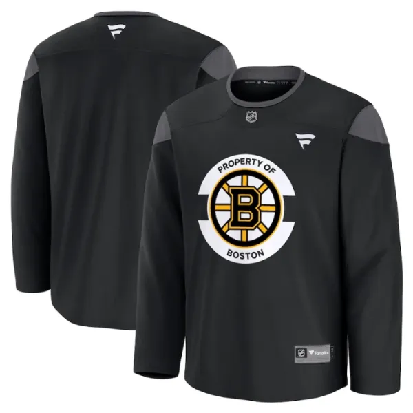 Fanatics Boston Bruins Team Personalisiert 24/25 Practice Trikot - Herren (Schwarz) Fanatics Boston Bruins Team Personalisiert 24/25 Practice Trikot - Herren (Schwarz)