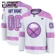 Fanatics Buffalo Sabres Hockey Fights Cancer Personalisiert 24/25 Practice Trikot - Kinder (Weiss) Fanatics Buffalo Sabres Hockey Fights Cancer Personalisiert 24/25 Practice Trikot - Kinder (Weiss)