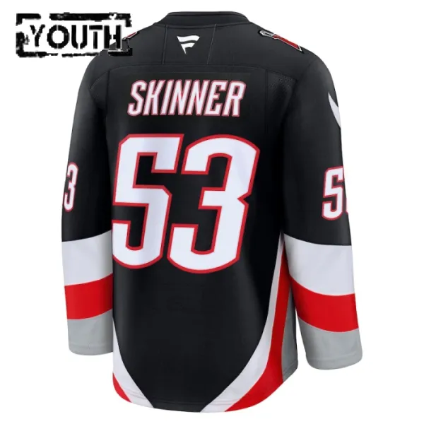 Fanatics Buffalo Sabres Jeff Skinner 24/25 Alternate Premium Trikot - Kinder (Schwarz)