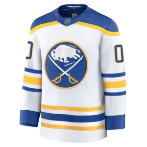Fanatics Buffalo Sabres Personalisiert 24/25 Away Premium Trikot - Herren (Weiss)