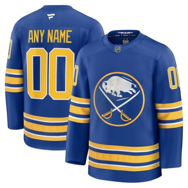 Fanatics Buffalo Sabres Personalisiert 24/25 Home Premium Trikot - Herren (Blau) Fanatics Buffalo Sabres Personalisiert 24/25 Home Premium Trikot - Herren (Blau)