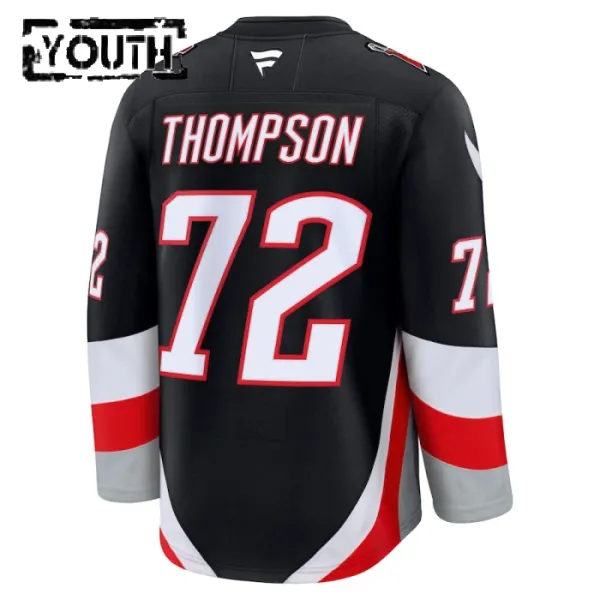Fanatics Buffalo Sabres Tage Thompson 24/25 Alternate Premium Trikot - Kinder (Schwarz)