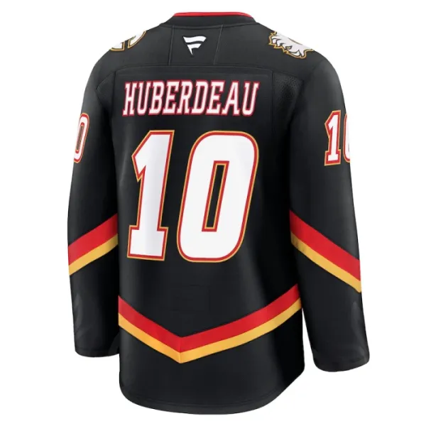 Fanatics Calgary Flames Jonathan Huberdeau 24/25 Alternate Premium Trikot - Herren (Schwarz)