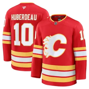 Fanatics Calgary Flames Jonathan Huberdeau 24/25 Home Premium Trikot - Herren (Rot) Fanatics Calgary Flames Jonathan Huberdeau 24/25 Home Premium Trikot - Herren (Rot)