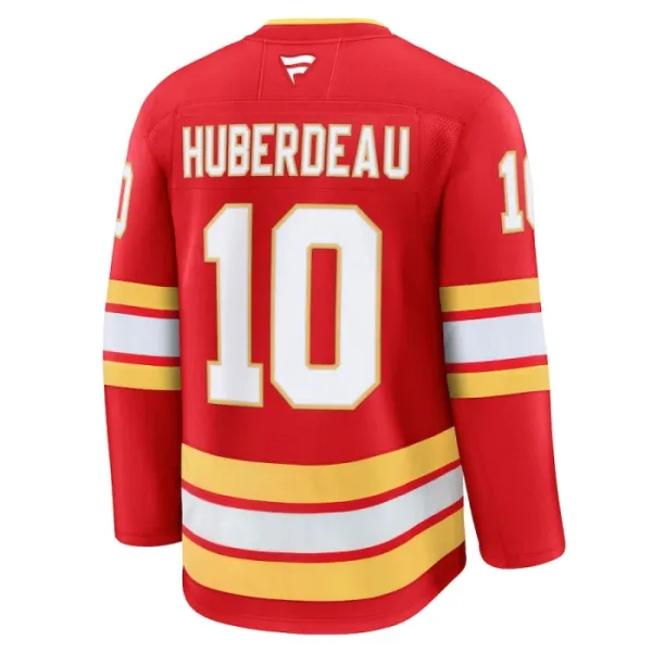 Fanatics Calgary Flames Jonathan Huberdeau 24/25 Home Premium Trikot - Herren (Rot)