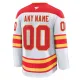 Fanatics Calgary Flames Personalisiert 24/25 Away Premium Trikot - Herren (Weiss)