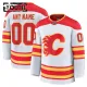 Fanatics Calgary Flames Personalisiert 24/25 Away Premium Trikot - Kinder (Weiss) Fanatics Calgary Flames Personalisiert 24/25 Away Premium Trikot - Kinder (Weiss)