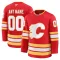 Fanatics Calgary Flames Personalisiert 24/25 Home Premium Trikot - Herren (Rot)