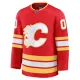 Fanatics Calgary Flames Personalisiert 24/25 Home Premium Trikot - Herren (Rot)