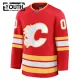 Fanatics Calgary Flames Personalisiert 24/25 Home Premium Trikot - Kinder (Rot)
