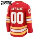 Fanatics Calgary Flames Personalisiert 24/25 Home Premium Trikot - Kinder (Rot)