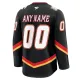 Fanatics Calgary Flames Personalisiert Alternate Premium Trikot - Herren (Schwarz)