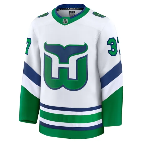 Fanatics Carolina Hurricanes Andrei Svechnikov 24/25 Alternate Premium Trikot - Herren (Weiss)
