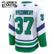 Fanatics Carolina Hurricanes Andrei Svechnikov 24/25 Alternate Premium Trikot - Kinder (Weiss)