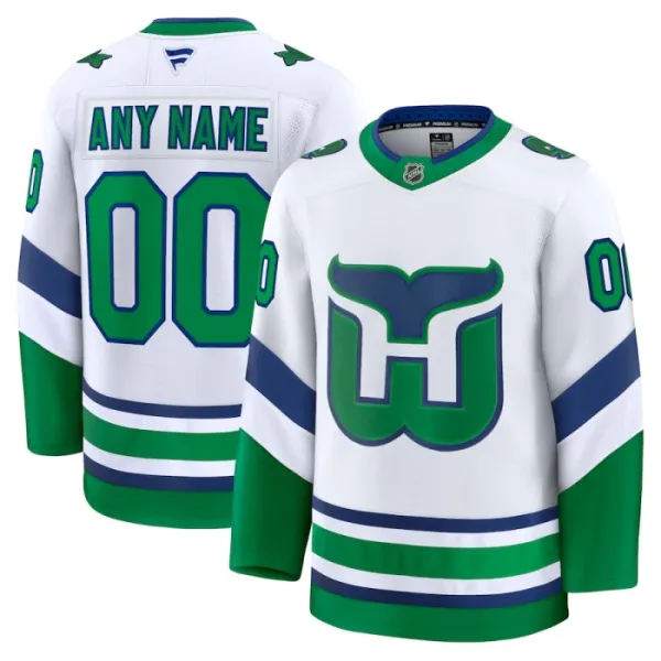 Fanatics Carolina Hurricanes Personalisiert 24/25 Alternate Premium Trikot - Herren (Weiss) Fanatics Carolina Hurricanes Personalisiert 24/25 Alternate Premium Trikot - Herren (Weiss)