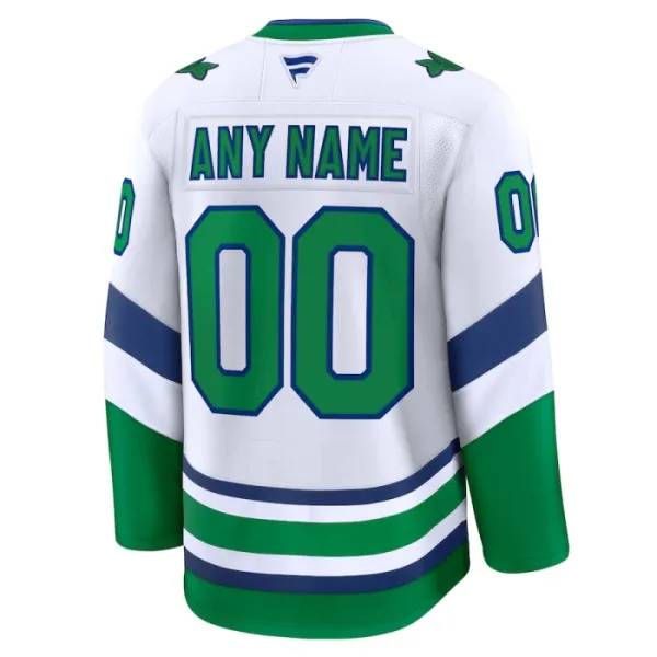 Fanatics Carolina Hurricanes Personalisiert 24/25 Alternate Premium Trikot - Herren (Weiss)