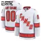 Fanatics Carolina Hurricanes Personalisiert 24/25 Away Premium Trikot - Kinder (Weiss)