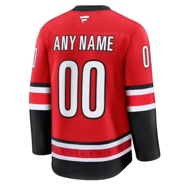 Fanatics Carolina Hurricanes Personalisiert Jubiläum Alternate Premium Trikot - Herren (Rot)