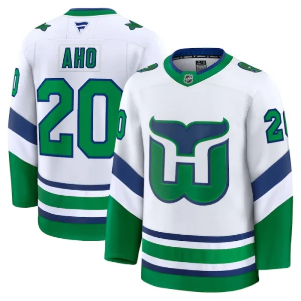 Fanatics Carolina Hurricanes Sebastian Aho 24/25 Alternate Premium Trikot - Herren (Weiss) Fanatics Carolina Hurricanes Sebastian Aho 24/25 Alternate Premium Trikot - Herren (Weiss)