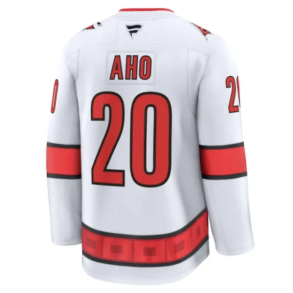 Fanatics Carolina Hurricanes Sebastian Aho 24/25 Away Premium Trikot - Herren (Weiss)