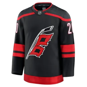 Fanatics Carolina Hurricanes Sebastian Aho 24/25 Home Premium Trikot - Herren (Schwarz)