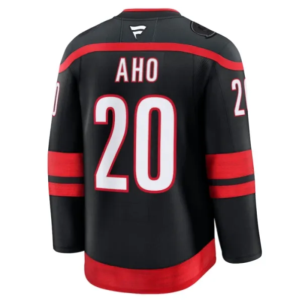 Fanatics Carolina Hurricanes Sebastian Aho 24/25 Home Premium Trikot - Herren (Schwarz)