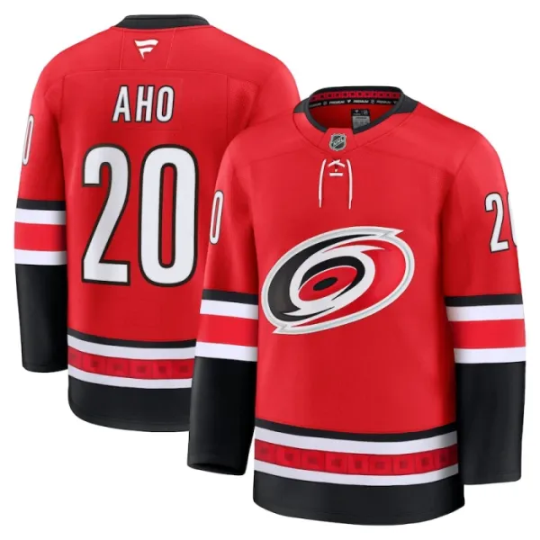 Fanatics Carolina Hurricanes Sebastian Aho Jubiläum Alternate Premium Trikot - Herren (Rot) Fanatics Carolina Hurricanes Sebastian Aho Jubiläum Alternate Premium Trikot - Herren (Rot)