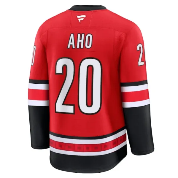 Fanatics Carolina Hurricanes Sebastian Aho Jubiläum Alternate Premium Trikot - Herren (Rot)