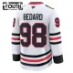 Fanatics Chicago Blackhawks Connor Bedard 24/25 Away Premium Trikot - Kinder (Weiss)