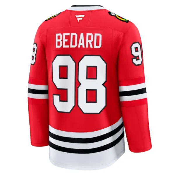 Fanatics Chicago Blackhawks Connor Bedard 24/25 Home Premium Trikot - Herren (Rot)