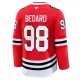 Fanatics Chicago Blackhawks Connor Bedard 24/25 Home Premium Trikot - Herren (Rot)